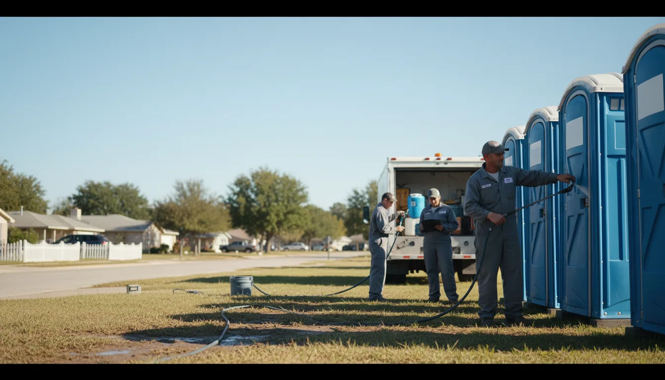 Long-Term Portable Toilet Rental in Granite, OK near me